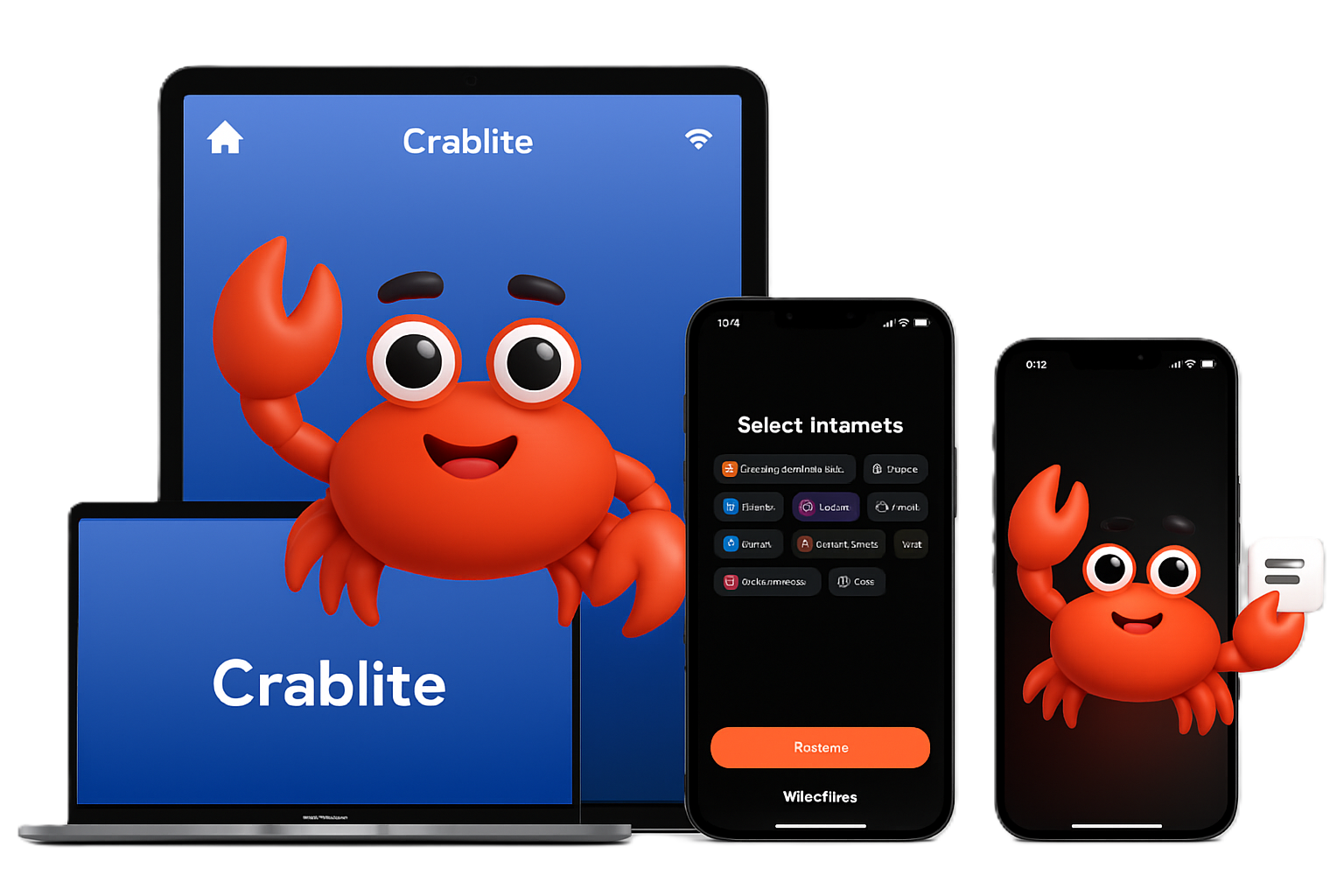 Crablite Chatbot Illustration